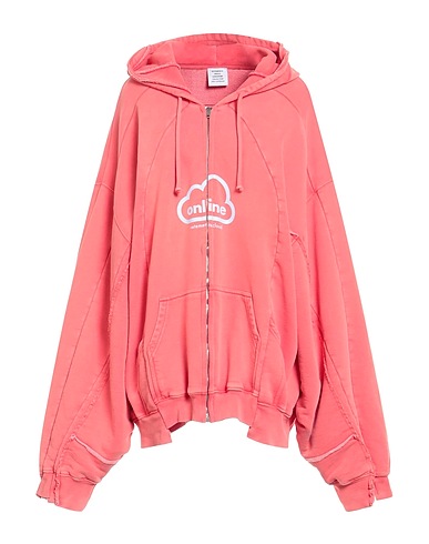 VETEMENTS Hooded track jacket  80% Cotton, 20% Polyester