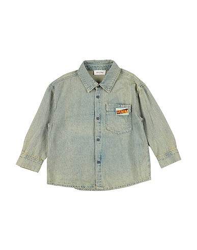 AMERICAN VINTAGE Jeanshemd Blau 100% Baumwolle