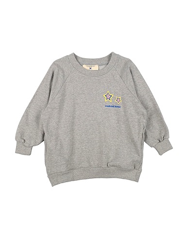 WEEKEND HOUSE KIDS Felpa Grigio 100% Cotone