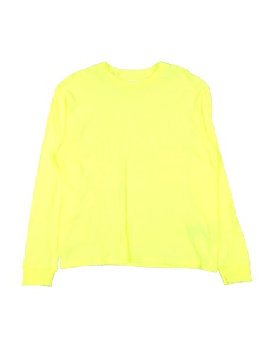 AMERICAN VINTAGE T-shirt Giallo 100% Cotone