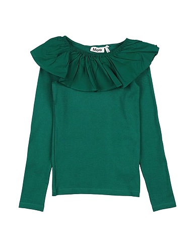 MOLO Top Emerald green 96% Organic cotton, 4% Elastane