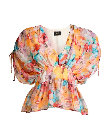 LIU •JO Top Orange 100% Polyester