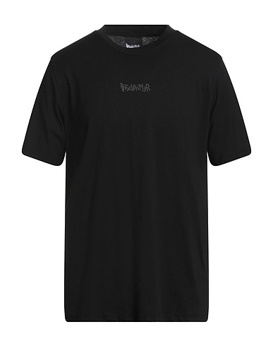 DISCLAIMER T-shirt Nero 100% Cotone