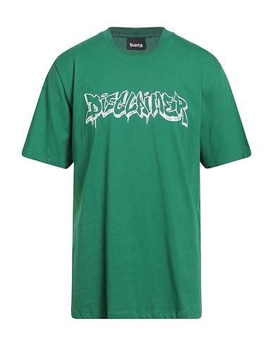 DISCLAIMER T-shirt Green 100% Cotton