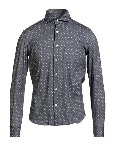 SONRISA Patterned shirt Charcoal 100% Cotton