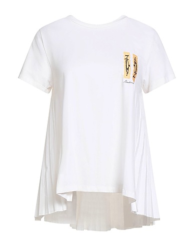 BEATRICE .B Top White 96% Cotton, 4% Elastane