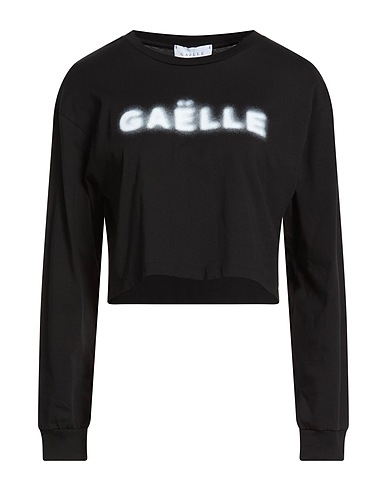 GAëLLE Paris T-Shirt Schwarz 100% Baumwolle