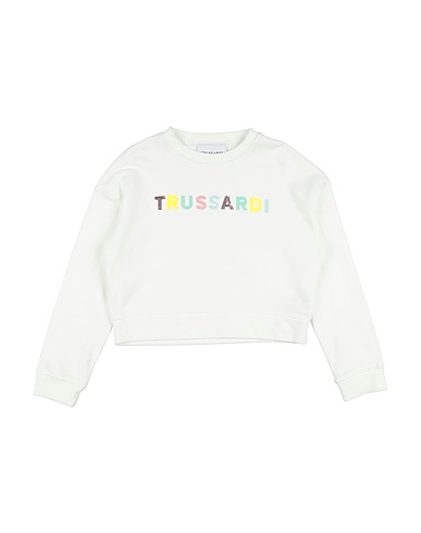 TRUSSARDI JUNIOR Sweatshirt White 100% Cotton