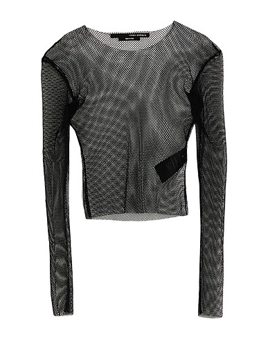 ISABEL BENENATO Top Black 100% Polyamide