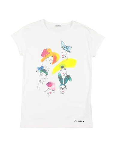 SIMONETTA T-Shirt Weiß 100% Baumwolle