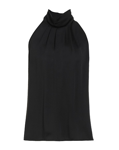 MAX MARA Silk top Black 100% Silk