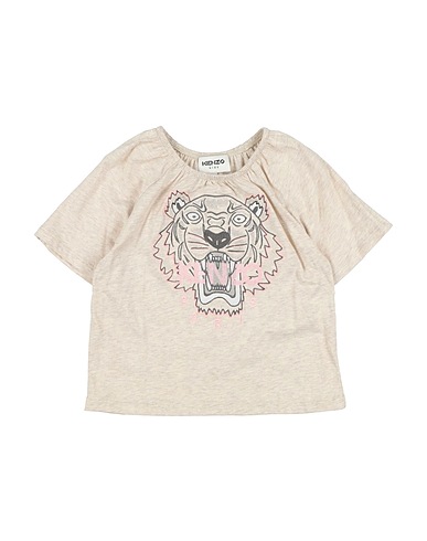 KENZO KIDS T-shirt Beige 100% Cotton