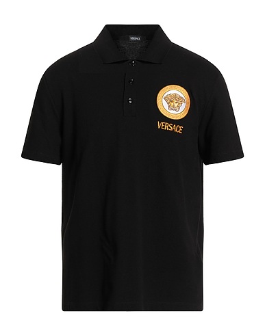 VERSACE Polo shirt 100% Cotton, Viscose, Polyester