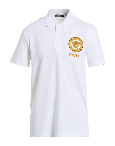 VERSACE Polo shirt 100% Cotton, Viscose, Polyester
