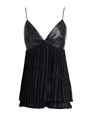 SOUVENIR Top PRIVÉE Black 100% Polyester