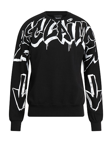 DISCLAIMER Sweatshirt Black 100% Cotton