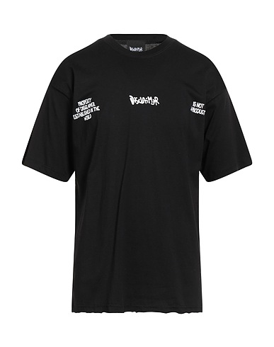 DISCLAIMER T-shirt Black 100% Cotton