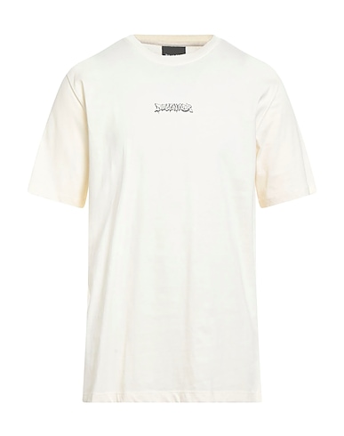 DISCLAIMER Basic T-shirt PANNA 100% Cotton