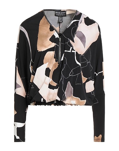 FRANK LYMAN Top NERO 95% Polyester, 5% Elastane