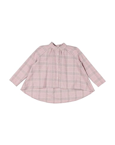 GIRO QUADRO Patterned shirts & blouses Pink 100% Cotton