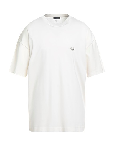 MUGLER T-shirt Off white 100% Cotone