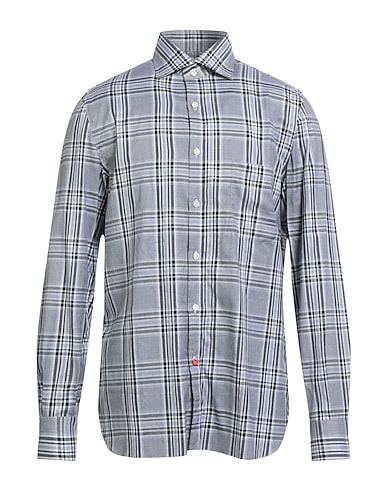 ISAIA Checked shirt 100% Cotton