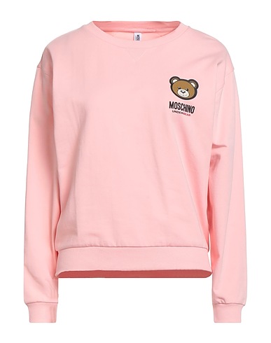 MOSCHINO Sweatshirt UNDERWEAR Pink 94% Cotton, 6% Elastane