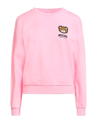 MOSCHINO Sweatshirt UNDERWEAR Light pink 94% Cotton, 6% Elastane