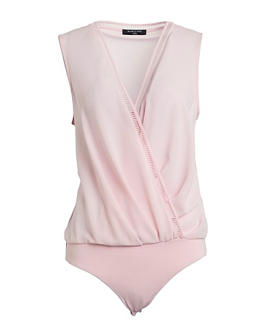 MARCIANO by GUESS TOPS & TEES Pink 100% Polyester, Viscose, Elastane