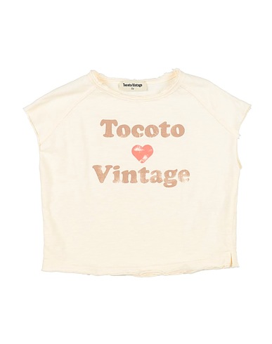 TOCOTO VINTAGE Tanktop Off white 100% Baumwolle