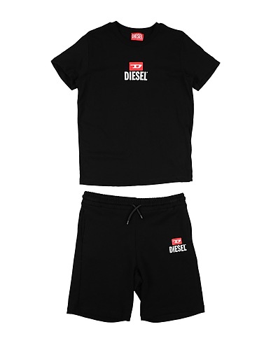 DIESEL Sportanzug Schwarz 100% Baumwolle