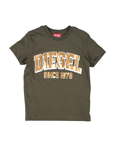 DIESEL T-Shirt Militärgrün 100% Baumwolle