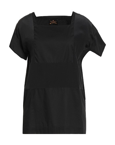 VIVIENNE WESTWOOD ANGLOMANIA Top Black 100% Cotton, Silk