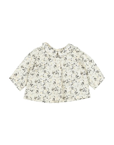BONPOINT Patterned shirts & blouses Off white 100% Cotton