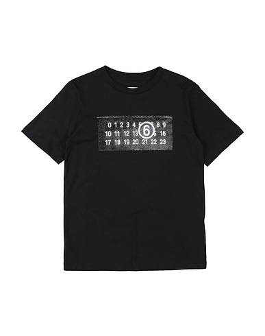 MM6 MAISON MARGIELA Ｔシャツ ブラック コットン 100%