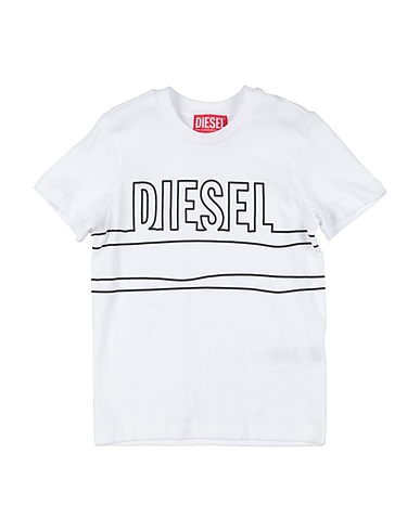 DIESEL T-shirt White 100% Cotton