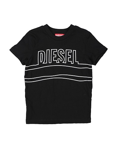DIESEL T-shirt Black 100% Cotton