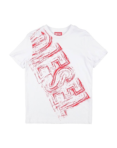DIESEL T-shirt White 100% Cotton
