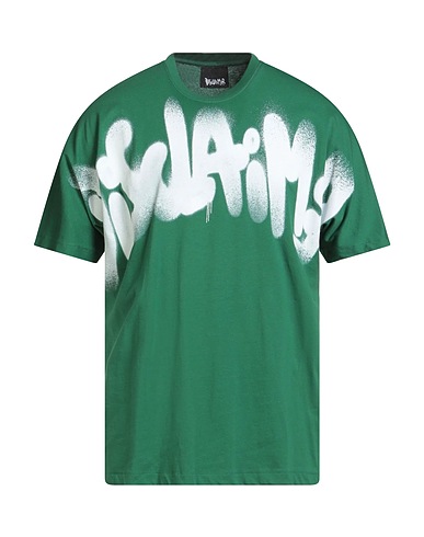 DISCLAIMER T-shirt Verde 100% Cotone