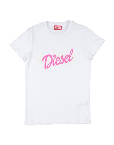 DIESEL T-shirt White 100% Cotton