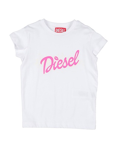 DIESEL T-shirt White 100% Cotton