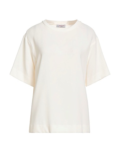 ALBERTO BIANI Top Ivory 70% Triacetate, 30% Polyester