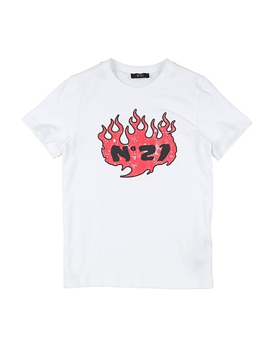 N°21 T-shirt White 100% Cotton