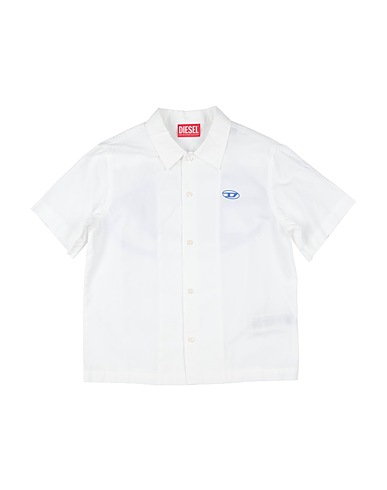 DIESEL Patterned shirt White 100% Cotton