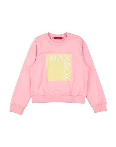 MAX&Co. Felpa Rosa 100% Cotone, Elastan