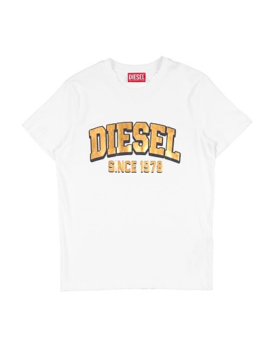 DIESEL T-shirt White 100% Cotton