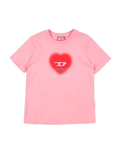 DIESEL T-shirt Pink 100% Cotton