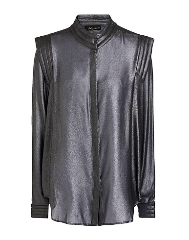 MES DEMOISELLES Silk shirts & blouses Gunmetal 100% Silk