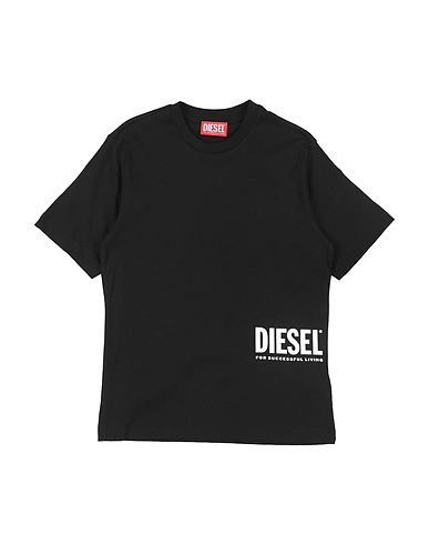 DIESEL T-shirt Black 100% Cotton