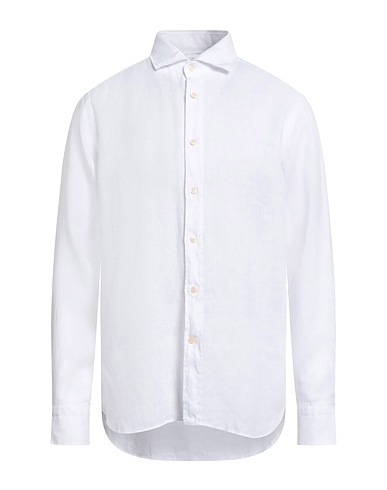 GUGLIELMINOTTI Linen shirt White 100% Linen